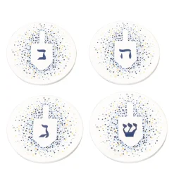 Dreidel Ceramic Coasters