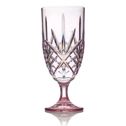 Dublin Acrylic Blush Water Goblet