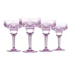 Dublin Acrylic Lavender Margarita, Set of 4