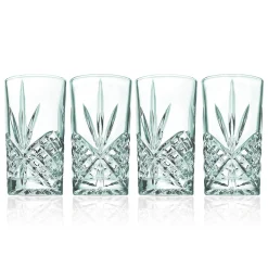 Dublin Acrylic Seafoam Highball, Set of 4