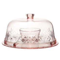 Dublin Blush Acrylic 6 In 1 Cake Dome
