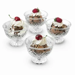 Dublin Crystal 5 Piece Dessert Set