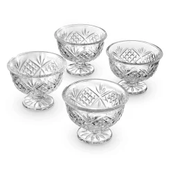 Dublin Crystal 5 Piece Dessert Set