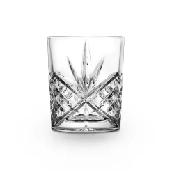 Dublin Crystal 12 Piece Double Old Fashion, Goblet, & Highball Glassware Set