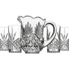 Dublin Crystal 5 Piece Pitcher & Highball Set