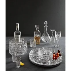 Dublin Crystal 5 Section Lazy Susan