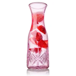 Dublin Crystal Blush Carafe