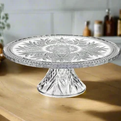 Dublin Crystal Cake Stand