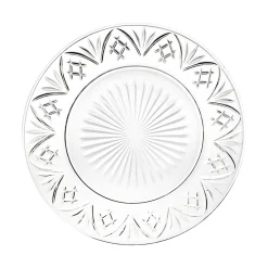 Dublin Crystal Dinner Plate, Set of 4