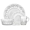 Dublin Crystal Dinnerware Set, 16 Piece. Service For 4