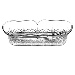 Dublin Crystal Flatware Caddies, Set of 3