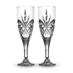 Dublin Crystal Flute Set of Two