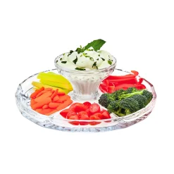 Dublin Crystal Footed Cake Dome