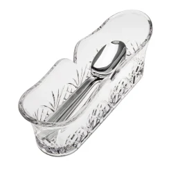 Dublin Crystal Fork & Spoon Caddy