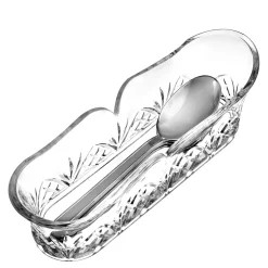 Dublin Crystal Fork & Spoon Caddy