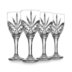 Dublin Crystal Goblet, Set of 4