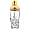 Dublin Crystal Gold Martini Shaker