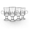 Dublin Crystal Irish Coffee Mug, Set of 4
