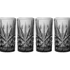 Dublin Crystal Midnight Highball, Set of 4