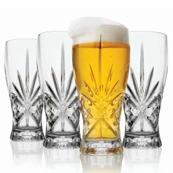 Dublin Crystal Pint, Set of 4