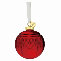 Dublin Crystal Red Ornament