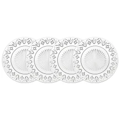 Dublin Crystal Salad Plate, Set of 4