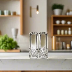 Dublin Crystal Salt & Pepper Shaker Set
