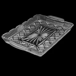 Dublin Crystal Scalloped Serving Tray