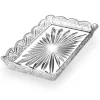 Dublin Crystal Scalloped Serving Tray