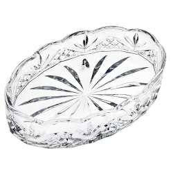 Dublin Crystal Scalloped Soap Dish