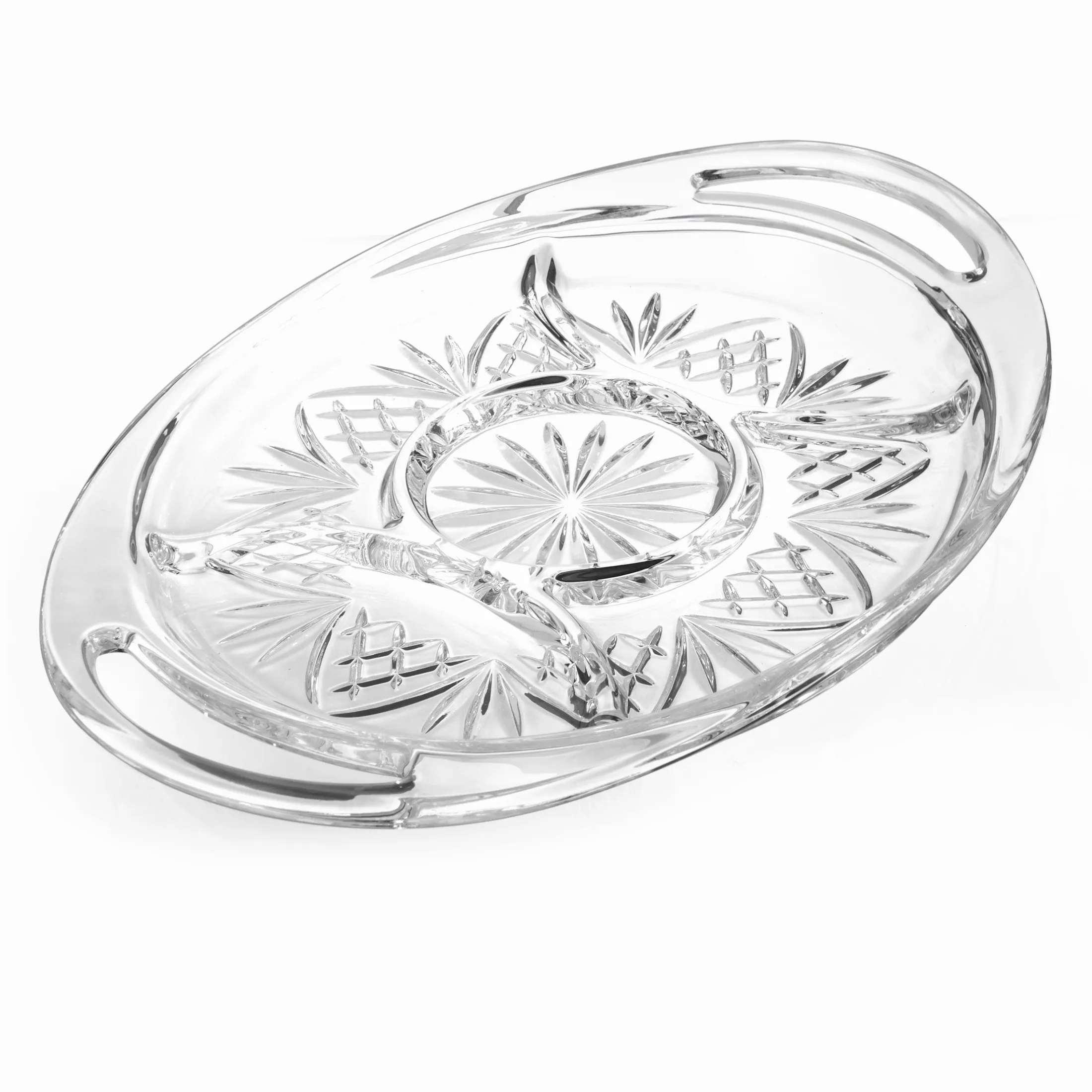 Dublin Crystal Serving Platter