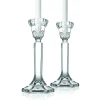 Dublin Crystal Tapered Candlestick Set