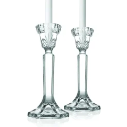 Dublin Crystal Tapered Candlestick Set