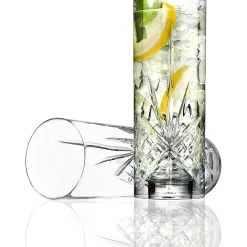 Dublin Crystal Tom Collins Highball Glass, Set of 4