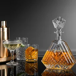 Dublin Crystal Triangle Decanter