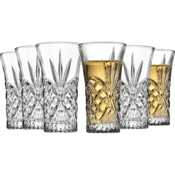 Dublin Crystal Vodka Shooters, Set of 6