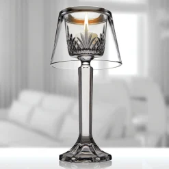 Dublin Crystal Votive Holder Lamp