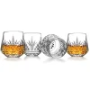 Dublin Crystal Whiskey, Set of 4