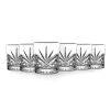 Dublin Crystal Whiskey Shot Glass, Set of 6