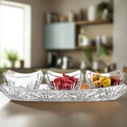 Dublin Square 4 Piece Appetizer Server