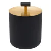 Encalmo Textured Black & Gold Ice Bucket