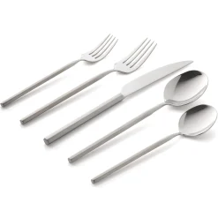 Esagono Matte 18/10 Stainless Steel 20 Piece Flatware Set, Service For 4