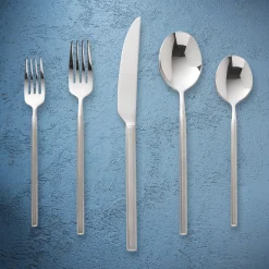 Esagono Matte 18/10 Stainless Steel 20 Piece Flatware Set, Service For 4