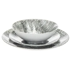 Felice Porcelain 12 Piece Dinnerware Set, Service For 4