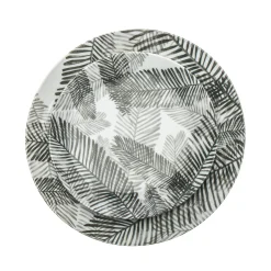 Felice Porcelain 12 Piece Dinnerware Set, Service For 4