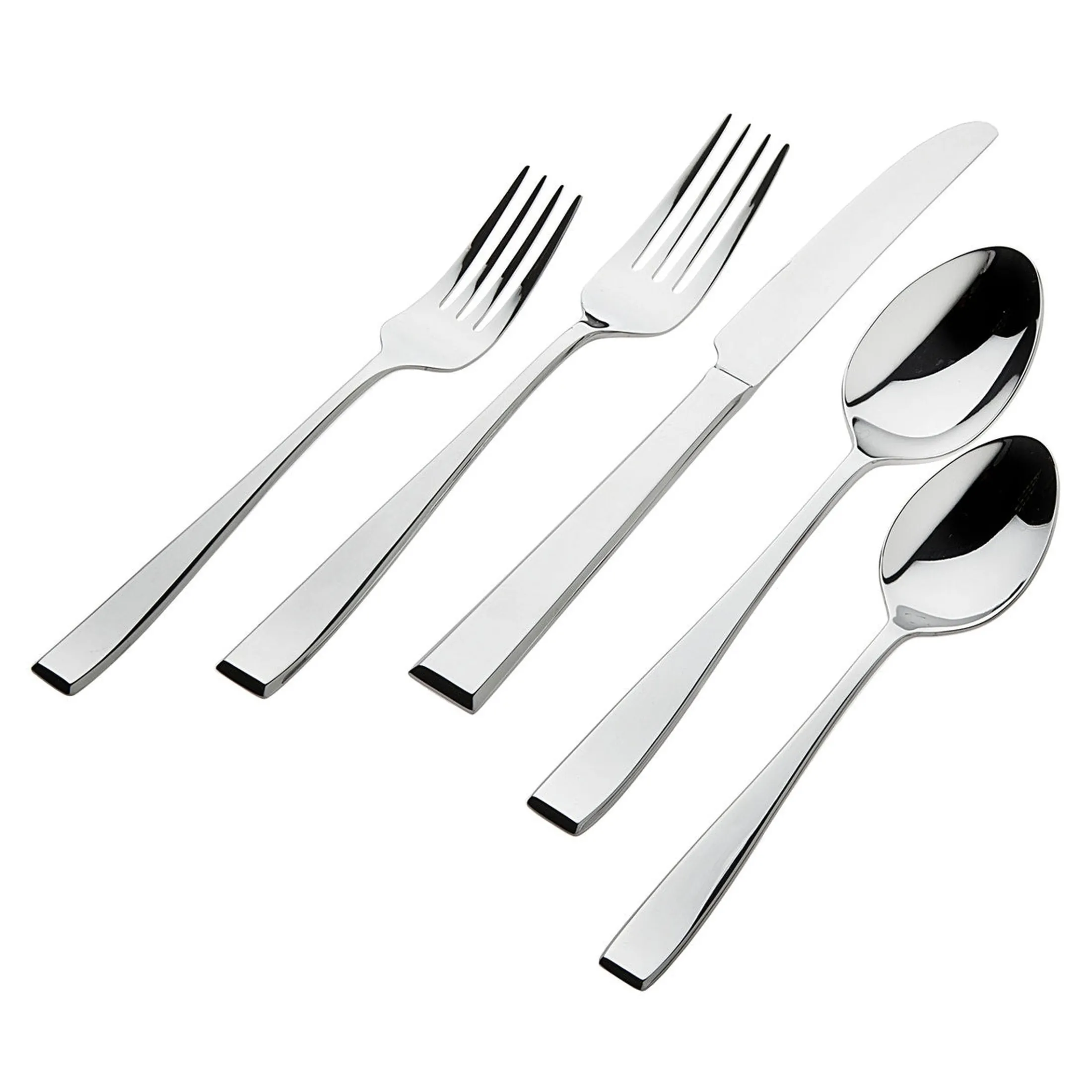 Flagstaff Mirrored 18/0 Stainless Steel 20 Piece Flatware Set, Service For 4