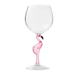 Flamingo Acrylic Wine Glass