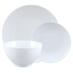 Freemont Porcelain 12 Piece Dinnerware Set, Service for 4