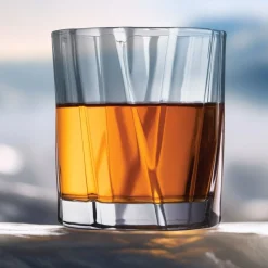 Glacier Double Old Fashion Glass, Set of 4