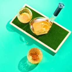 Golf 3 Piece Decanter Whiskey Set